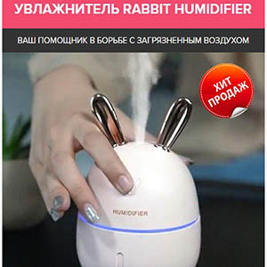 Rabbit Humidifier - Увлажнитель воздуха с защитой от вирусов